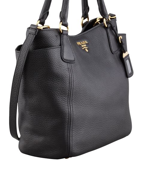 black tote bag prada|prada nylon tote bag large.